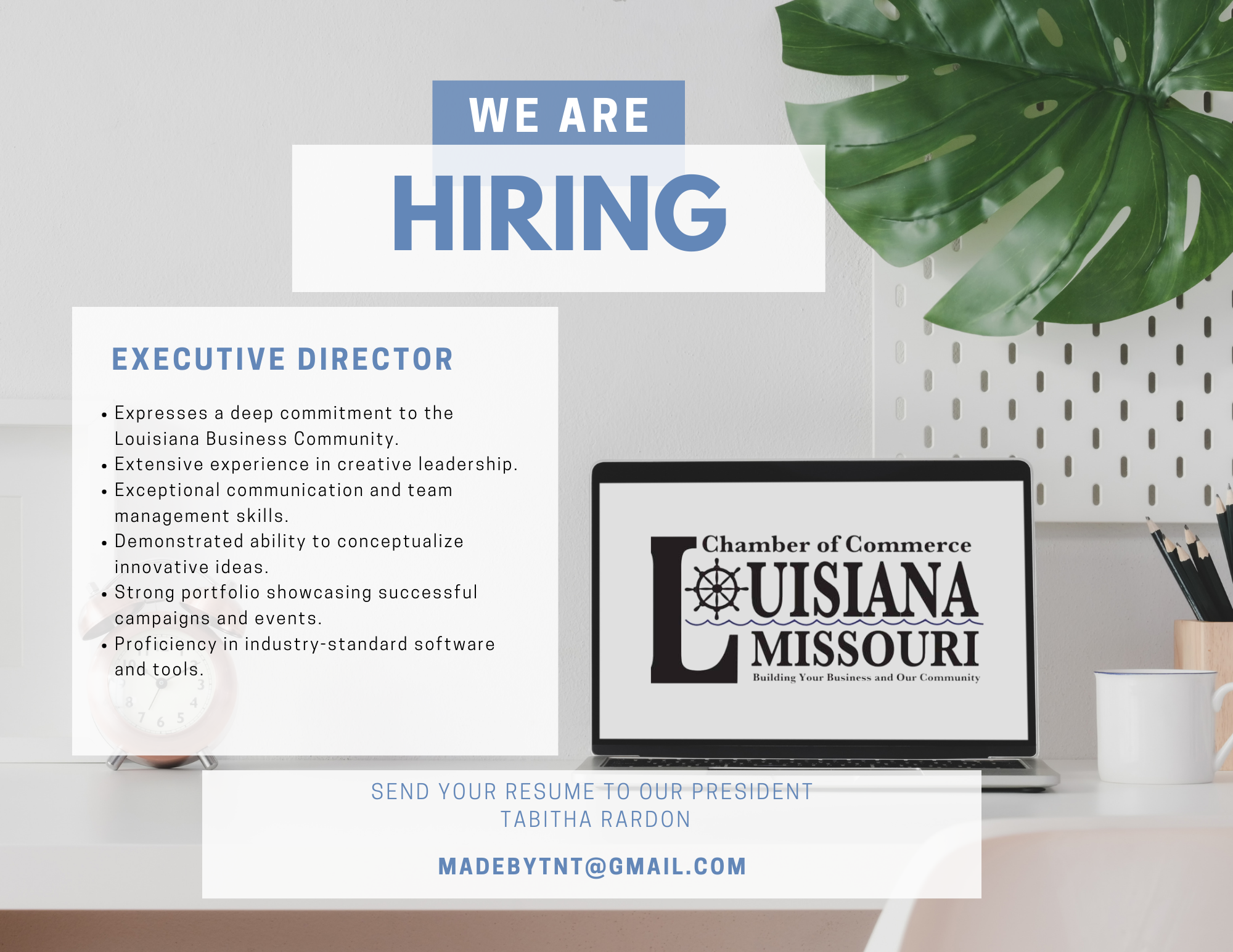 Wearehiring Louisiana Missouri Chamber of Commerce